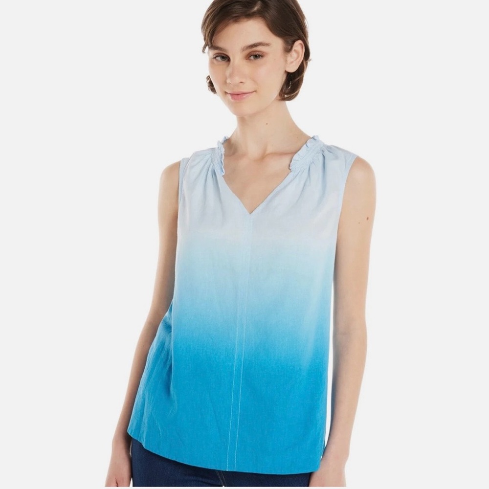 TIME AND TRU Ombre Sleeveless Blouse